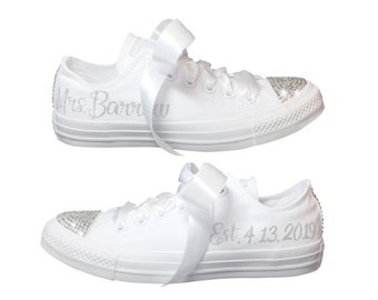 wedding tennis shoes converse