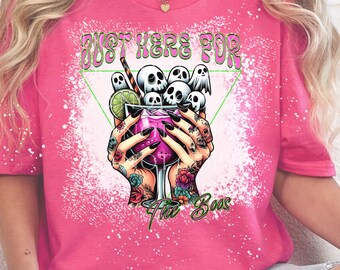 Funny Halloween Shirt Here for The Boos Halloween Shirt