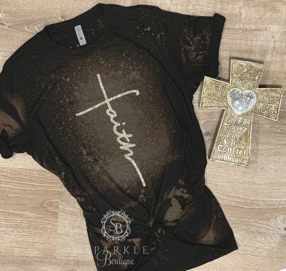 Bleached Cross Tee Bleached Cross Tee