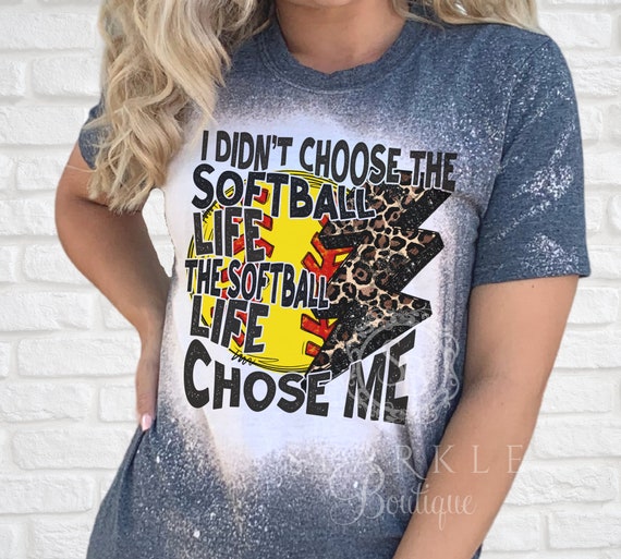 Girls Love Softball Shirt Mom Women Distressed Ball T-Shirt Girls Love Softball Shirt Mom Women Distressed Ball T-Shirt