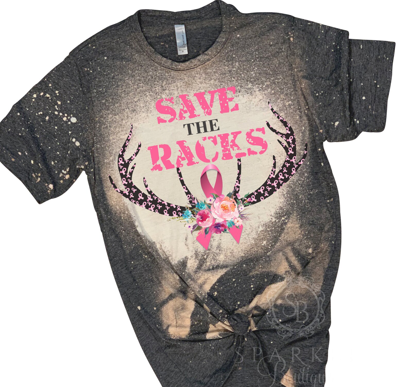 Women’s Breast Cancer Shirt Hope Shirt Save the Racks | Etsy