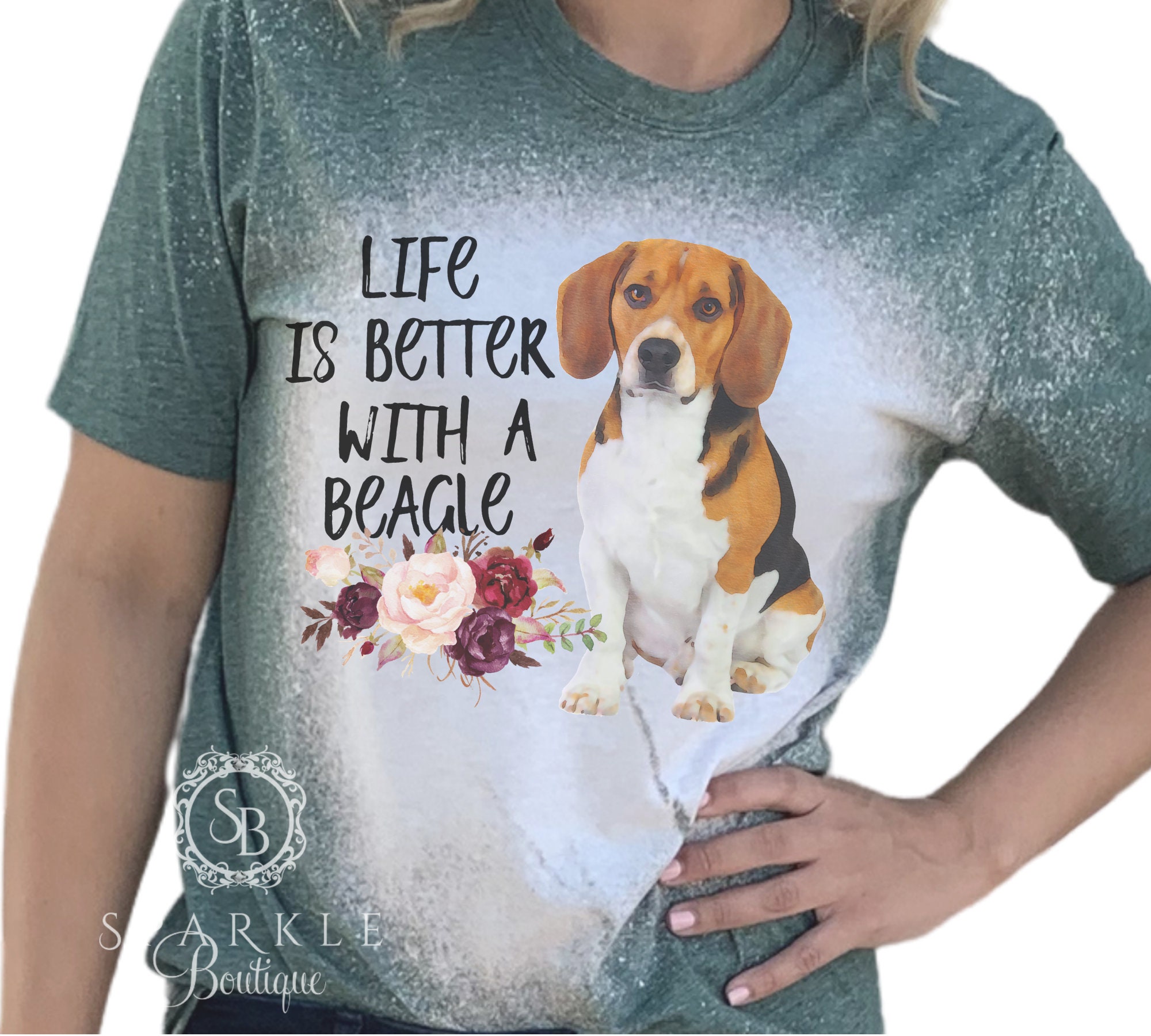 Beagle Tshirt Life Is Better With A Beagle Cool Dog Tshirt Beagle Tshirt Life Is Better With A Beagle Cool Dog Tshirt