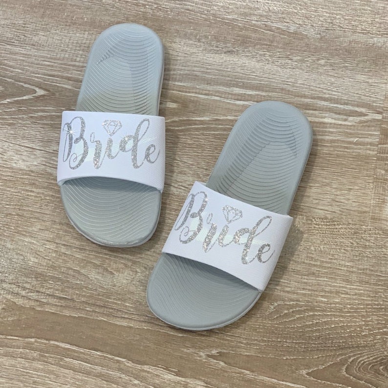 wedding slides shoes