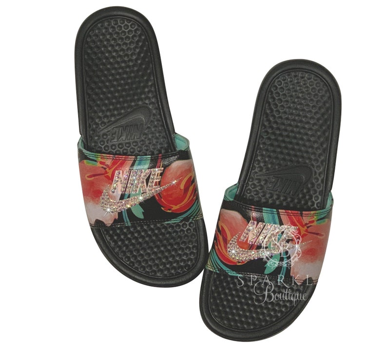 gucci slides bedazzled