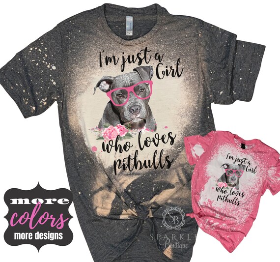 Original Sock Dogs Rescue Love Smiling Pit Bull T-Shirt White / S