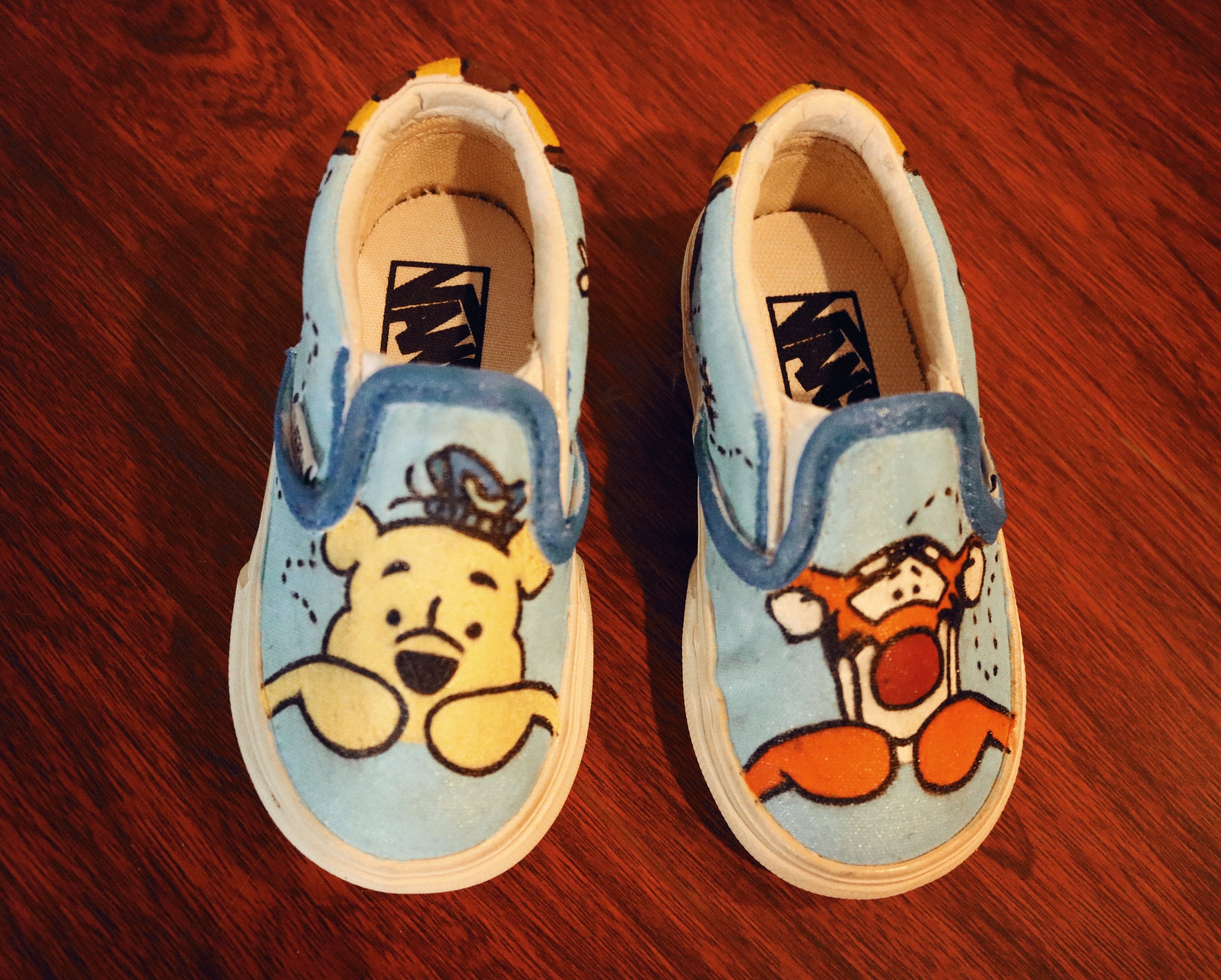 Winnie the Pooh Shoes | Etsy