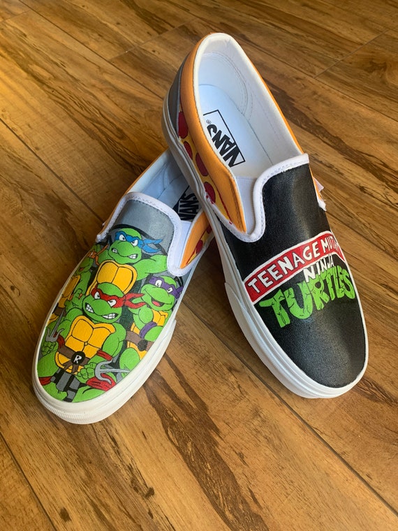 tmnt vans shoes