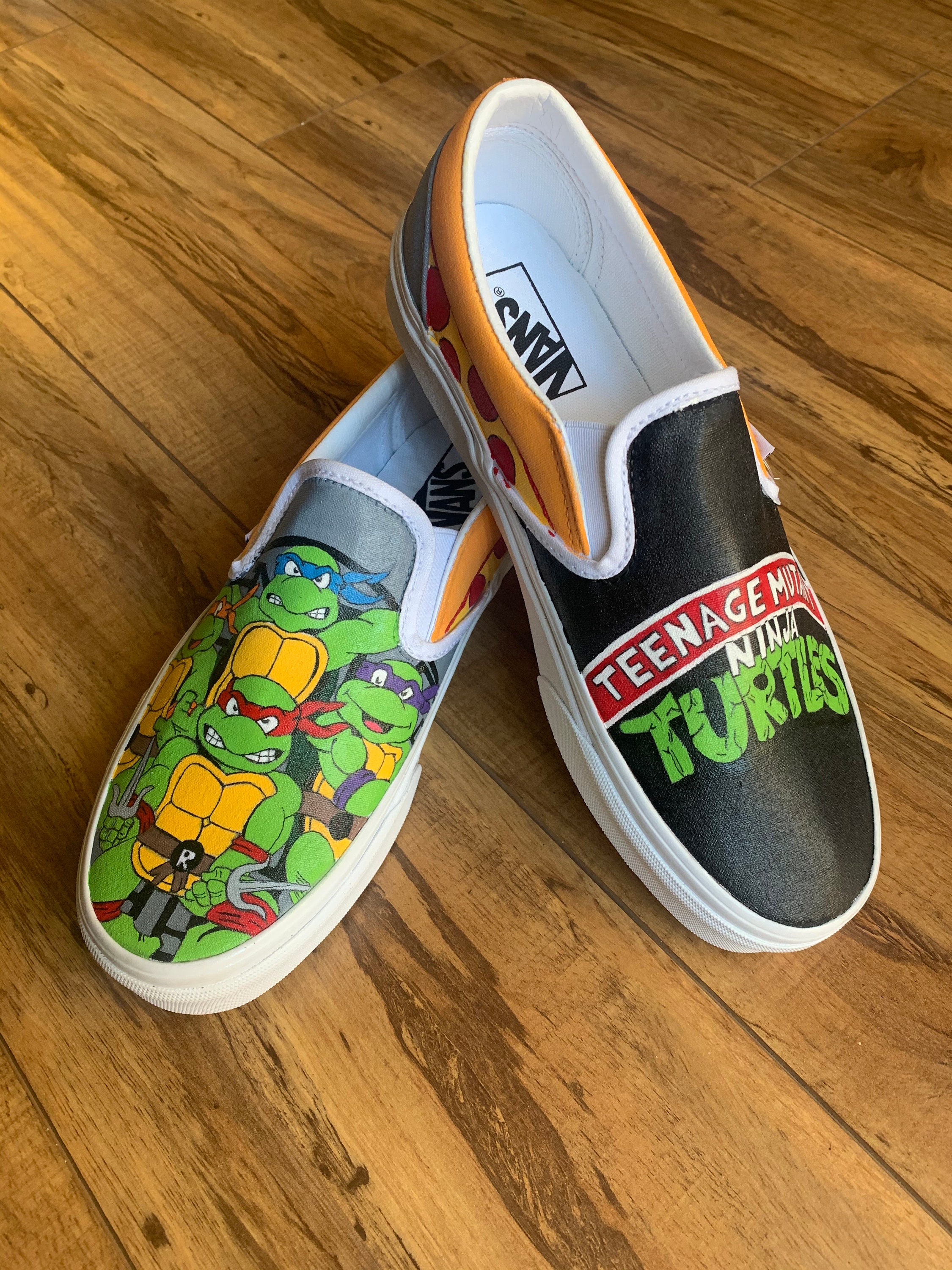 turtle vans shoes
