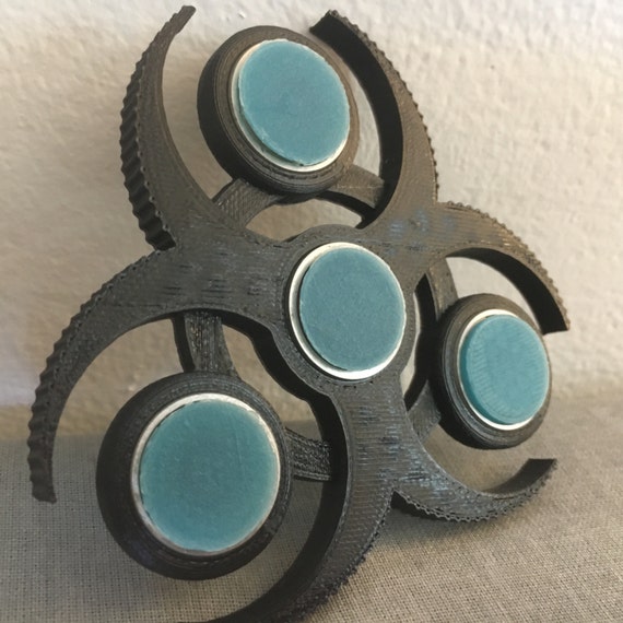 biohazard fidget spinner