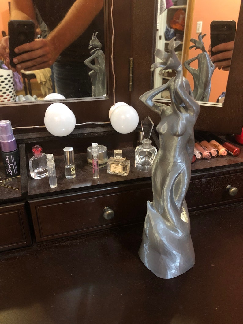 Statue of Dibella 12 inch 3D printed figure gamer gift Etsy