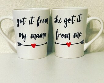 mother daughter cups