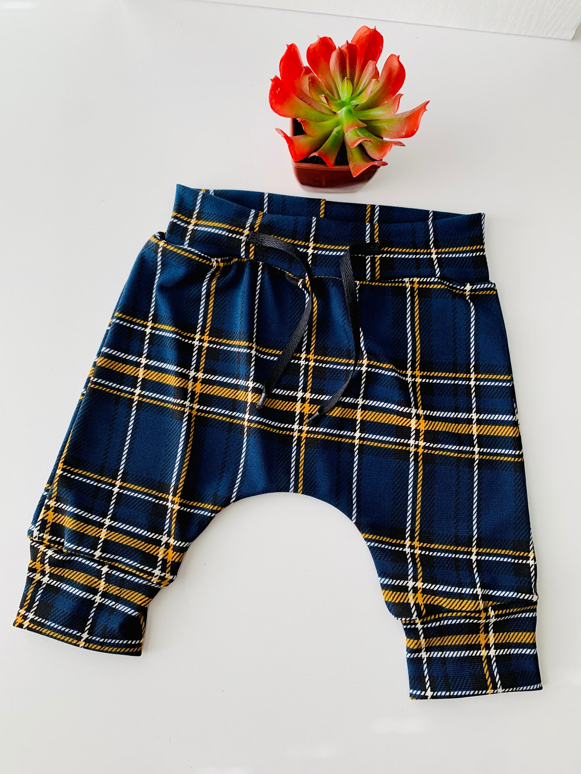Baby Plaid Pants Baby Boy Plaid Pants Checkered Joggers for Etsy