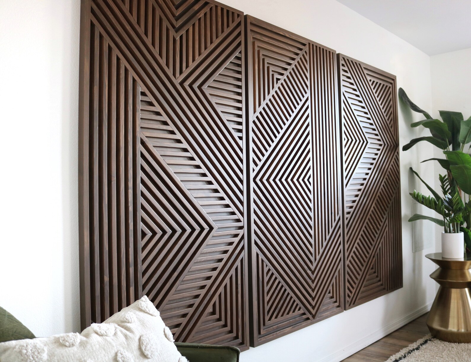 Geometric Wood Art Wood Wall Art Rustic Wall Art Wood Art Etsy