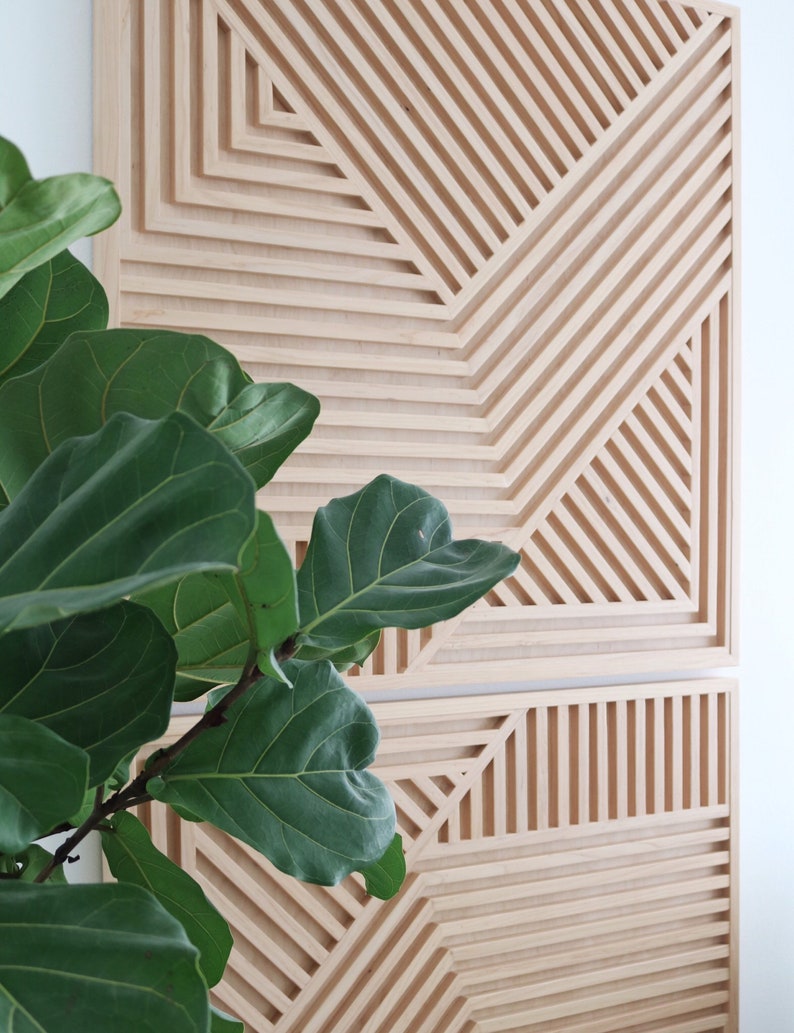 Geometric Wood Art Wood Wall Art Rustic Wall Art Wood Art Etsy