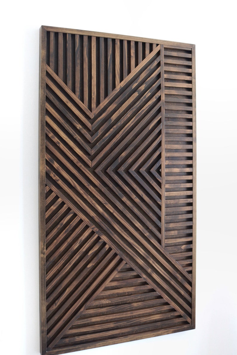 Abstract Wood Art Wood Wall Art Wood Sculpture Modern Art Etsy