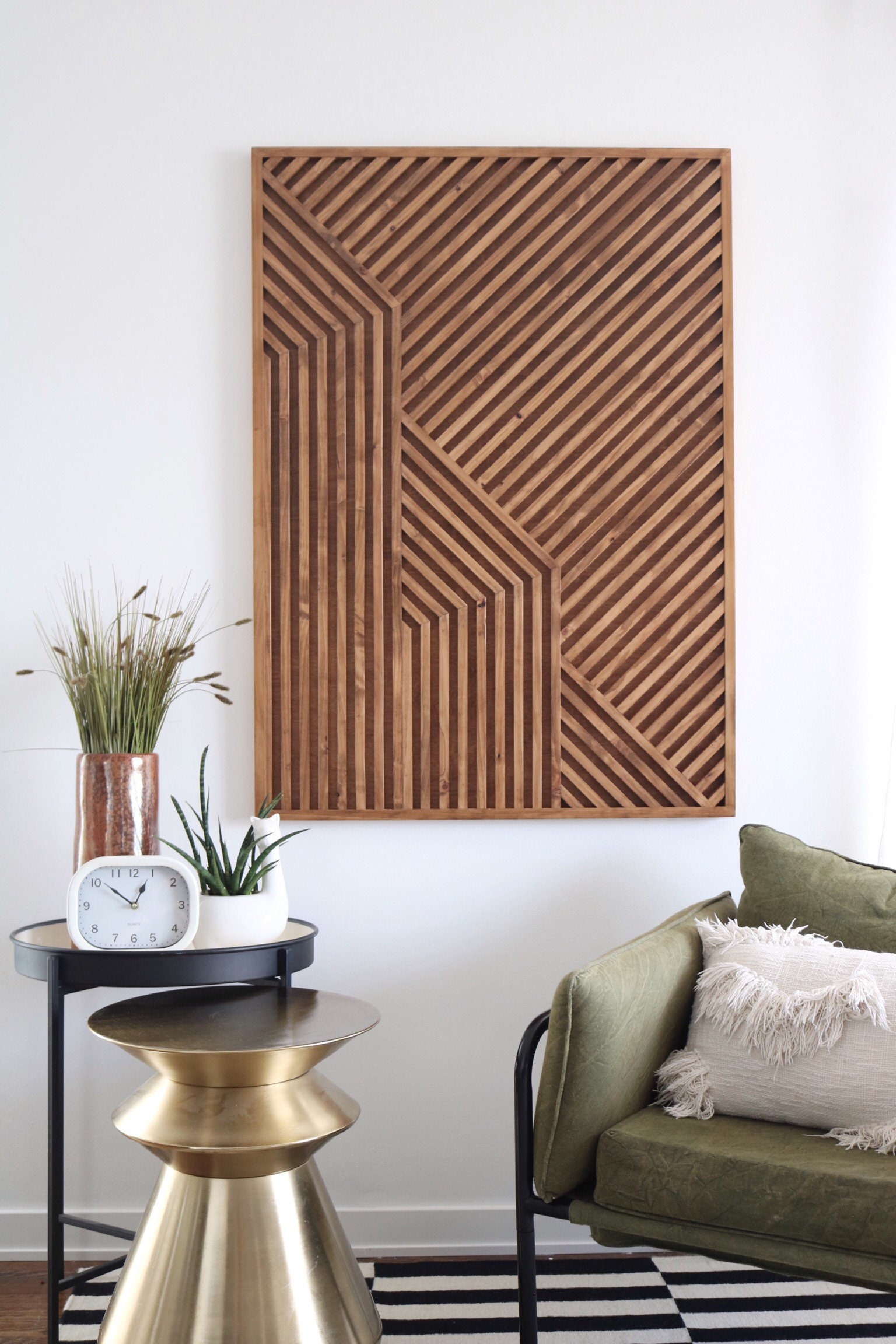 Large Wood Art Wood Wall Art Wood Art Geometric Wood Art Etsy