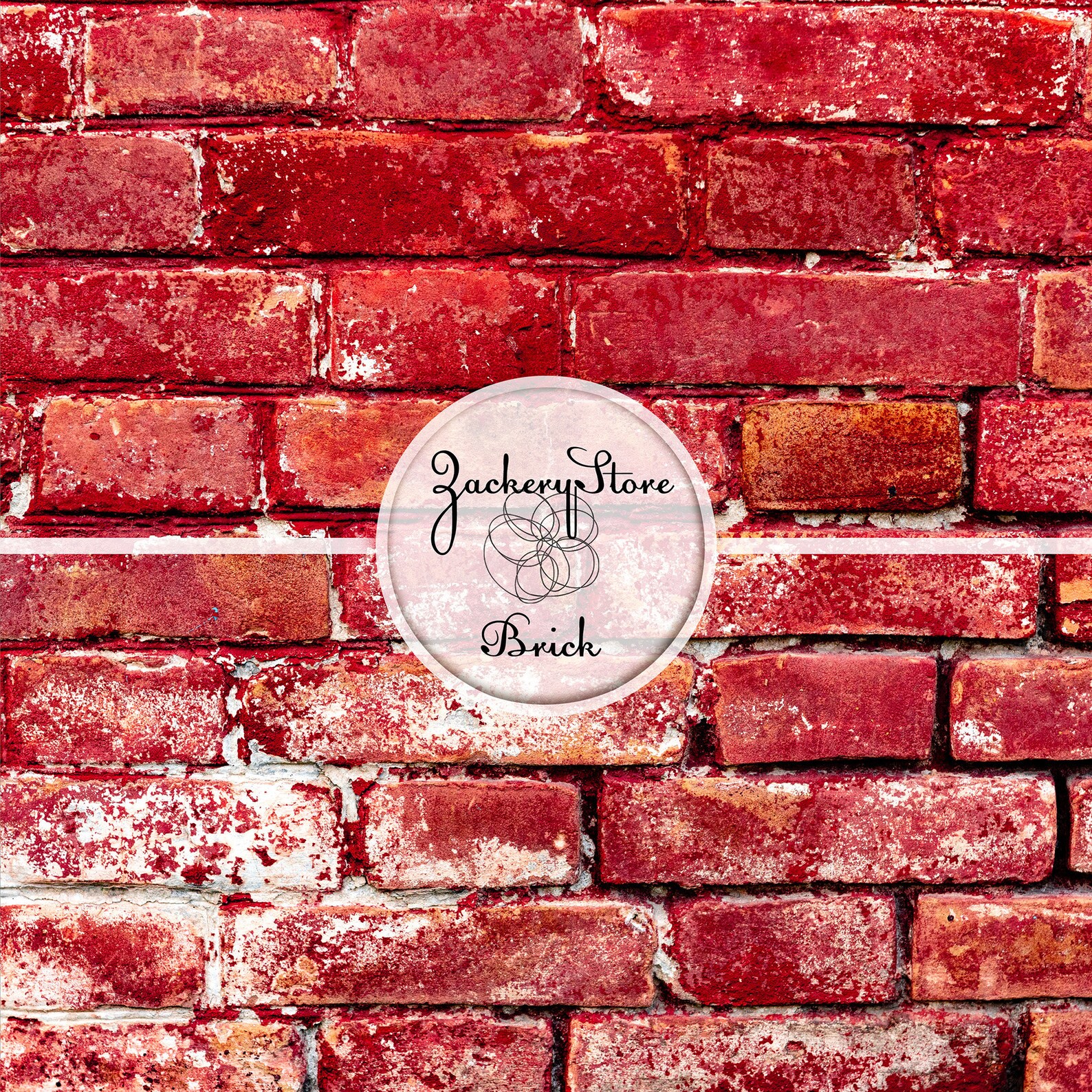 BRICK WALL Digital Scrapbook Craft Paper Pack Texture Set 10 Papers 300 ...
