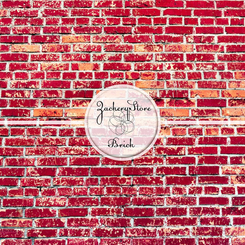 BRICK WALL Digital Scrapbook Craft Paper Pack Texture Set 10 Etsy