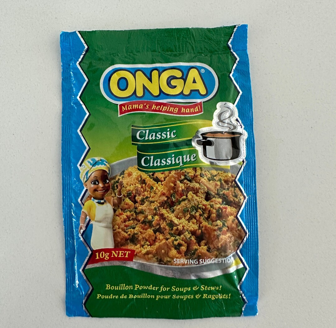 10 Pack Onga Classic Seasoning. Onga Spices Etsy