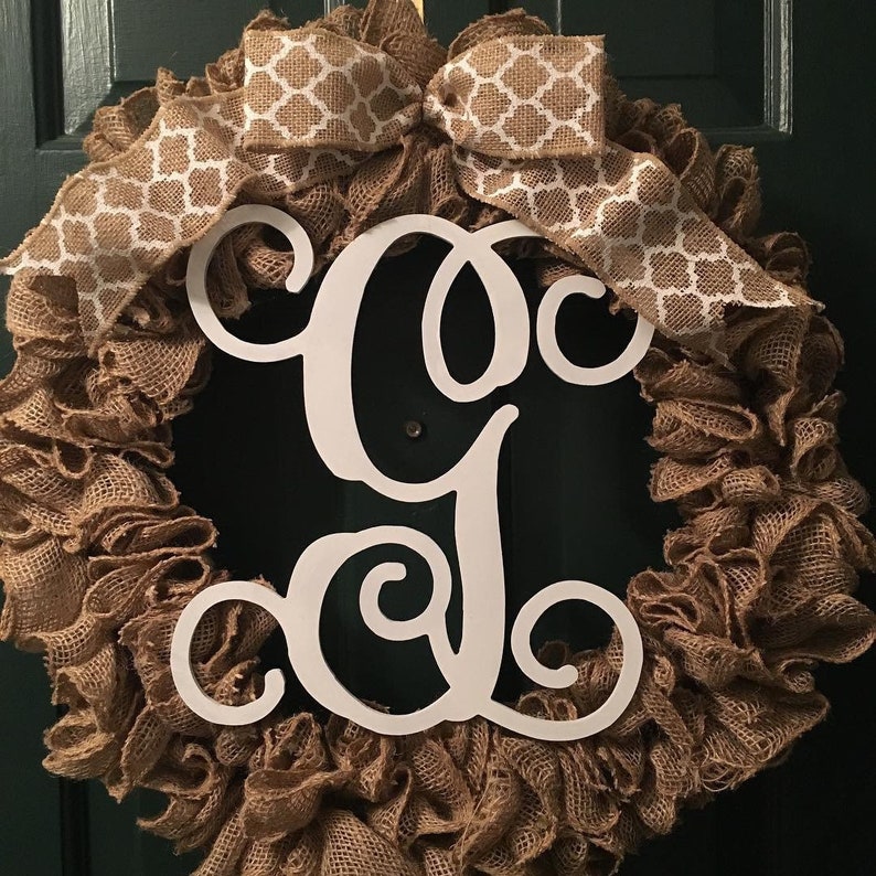 Initial Burlap