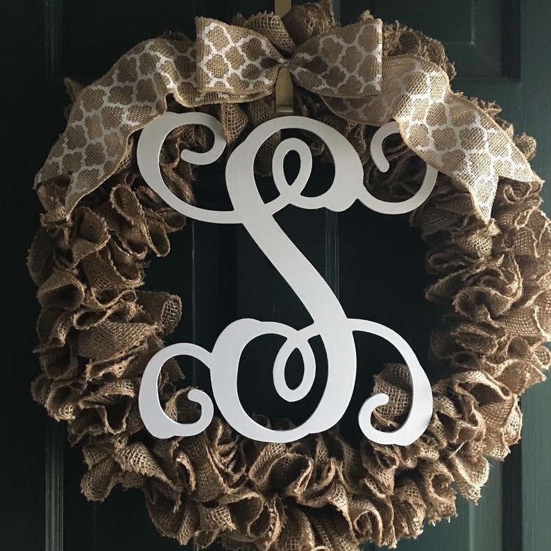 Initial Burlap