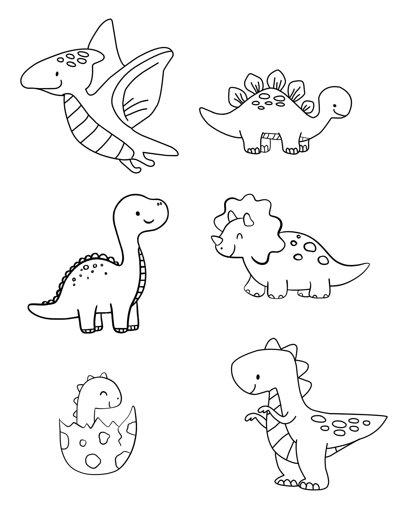 Dinosaur Coloring Page for Kids, Coloring, Dinosaurs Kid Coloring Page