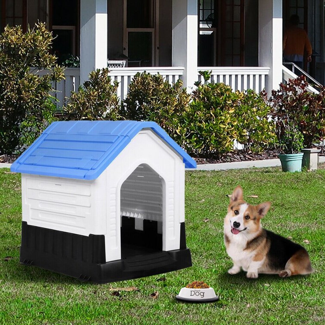Personalized Outdoor Plastic Dog House for Puppies up to 30 Etsy