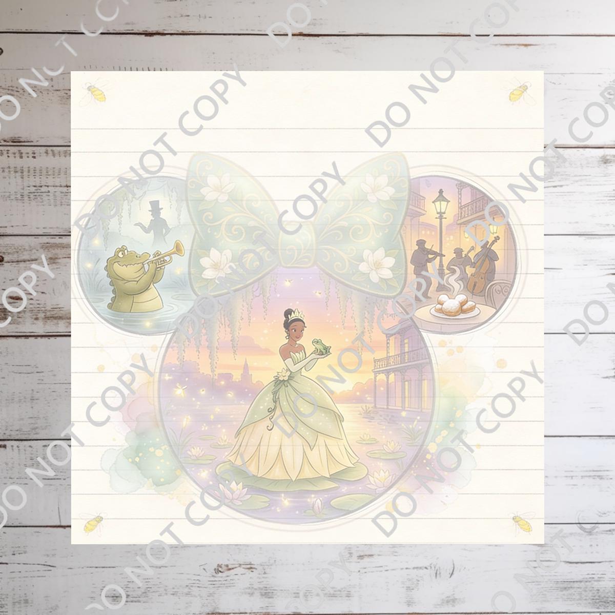 Princess Note Pad Disneyy Princess Tiana Memo Notepad 50 Sheets Bullet Journal Disney ...