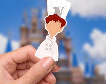 Rémy Ratatouille Lil Chef Disney Pegatina para portátil Planificador Papelería Calcomanía Botella de agua Celular Buzzlightyear
