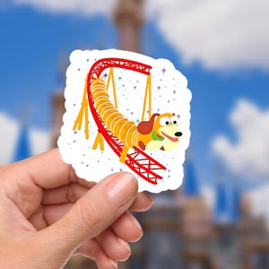 Disneyy Toy Story Sticker Waterproof Disney Laptop Stickers/ toystory toys, planner stationery decal water bottle  disney slinky dog sticker