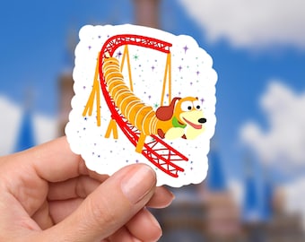 Toy Story Slinky Hund Aufkleber: Wasserfester Vinyl-Aufkleber