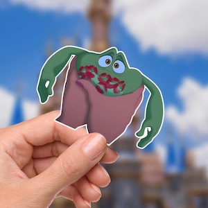 Disneyy Princess Tianna Disney Water Bottle Princess And The Frog Laptop Sticker planner stationery decal water bottle cell buzzlightyear