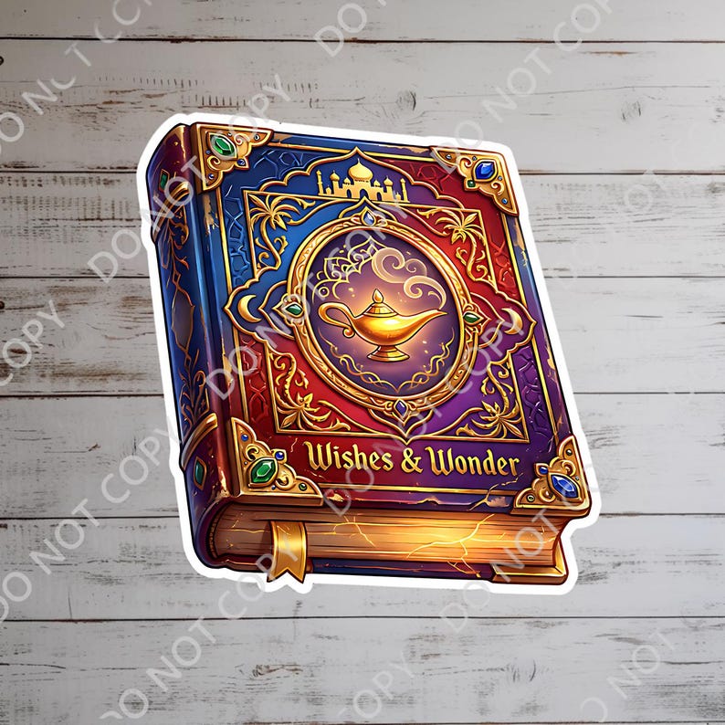 Disneyy Princess Jasmine Aladdin Book Sticker , Kindle Stickers ...