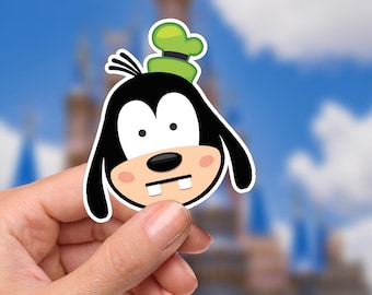 Sticker Disneyy Dingo What a Wonderful World pour ordinateur portable Disney étanche, vacances dans les parcs à thème Disneying, souris du parc du château