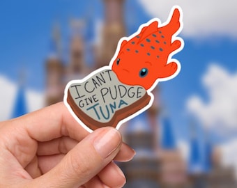 Lilo Pudge Stitch Sticker Disneyy Waterproof Disney Laptop Stickers/ Lilo Stitch Ohana  planner stationery decal water bottle cell phonelogo