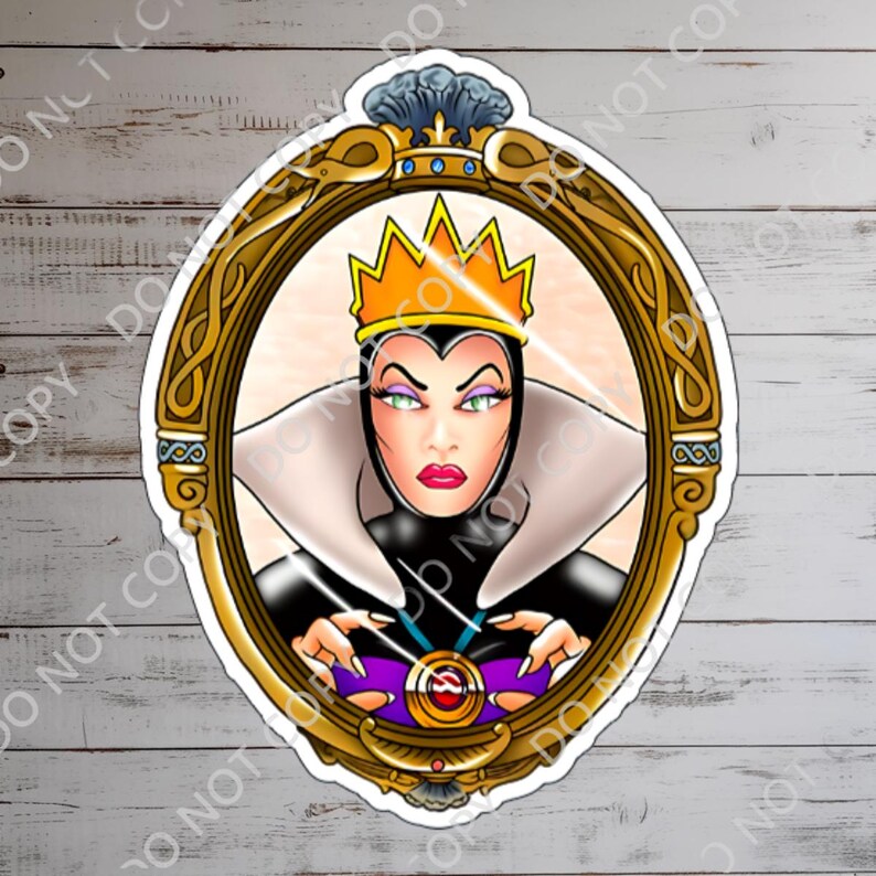 Disney Villain Sticker disney villainous Waterproof Disney Laptop, Disneying Water Bottle, Hydro Bottle Theme Park Vacation, Castle Park