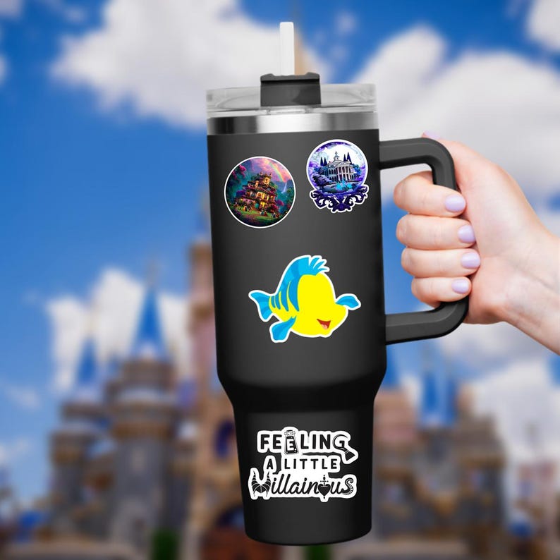 Little Mermaid Sticker: Waterproof Vinyl Decal for Laptop, Water Bottle, funny sticker, disney stickers, journal stickers, junk journal, disney gift, disney present