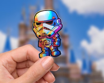Pegatina de vinilo impermeable de Stormtrooper de Star Wars