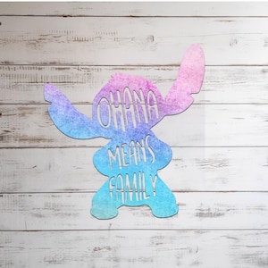 Stitch Svg, Familia Ohana Svg, Stitch Ohana Svg, Ohana significa familia Svg, Archivo de corte Cricut, Stitch PNG, Descarga digital, Svg