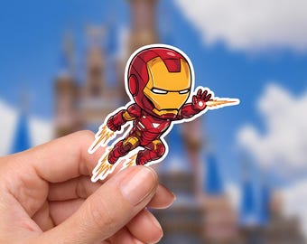 Ironman Sticker, Avengers Gauntlet, Waterproof Vinyl Decal