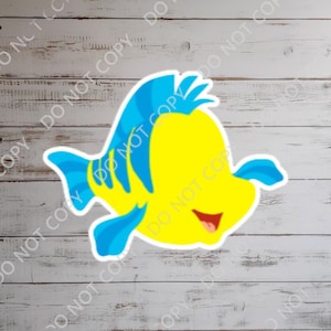Little Mermaid Sticker: Waterproof Vinyl Decal for Laptop, Water Bottle, funny sticker, disney stickers, journal stickers, junk journal, disney gift, disney present