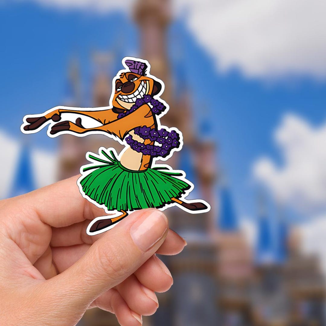 Disney Lion King Timone Sticker: Waterproof Vinyl Decal - Etsy
