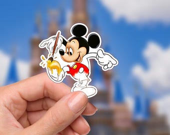 Mickey Mouse Sticker, Waterproof Vinyl Decal