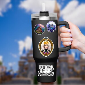 Disney Villain Sticker disney villainous Waterproof Disney Laptop, Disneying Water Bottle, Hydro Bottle Theme Park Vacation, Castle Park