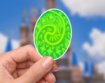 Disneyy Vaiana Heart of Tafiti, Disney-presenter, Hydro Bottle-klistermärke Vattentäta Disney Laptop-klistermärken Planner Stationery-dekal Vattenflaska
