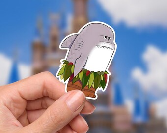 Disneyyv Maui rolig humor klistermärke Disney present, vattentäta Disney laptop klistermärken planerare brevpapper dekal vattenflaska