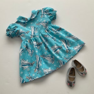 Elsa-jurk, Frozen-jurk voor meisjes, prinses Elsa-jurk, Elsa-verjaardagsjurk, Frozen-jurk peuter, Frozen-verjaardagsjurk, Australische verkoper