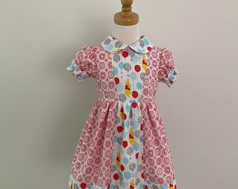 Vestito di Winnie the Pooh, abito floreale, completo per compleanno, taglia 3