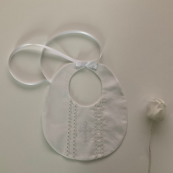 Christening Bib Etsy