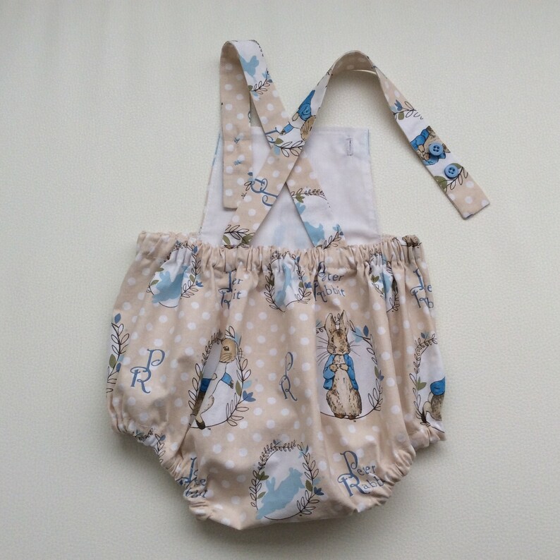 Baby Boys Peter Rabbit Romper Custom MADE TO ORDER Sizes Etsy Australia